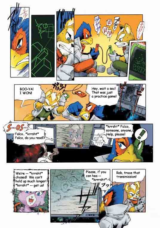 Star Fox: Farewell, Beloved Falco page 4 full