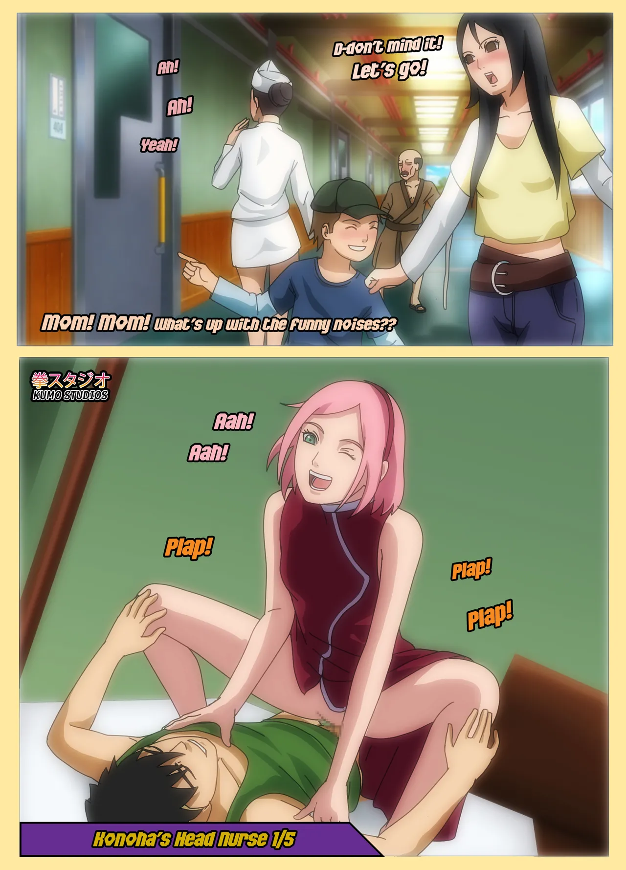 Konoha's Head Nurse  by Kumostudios page 1 full