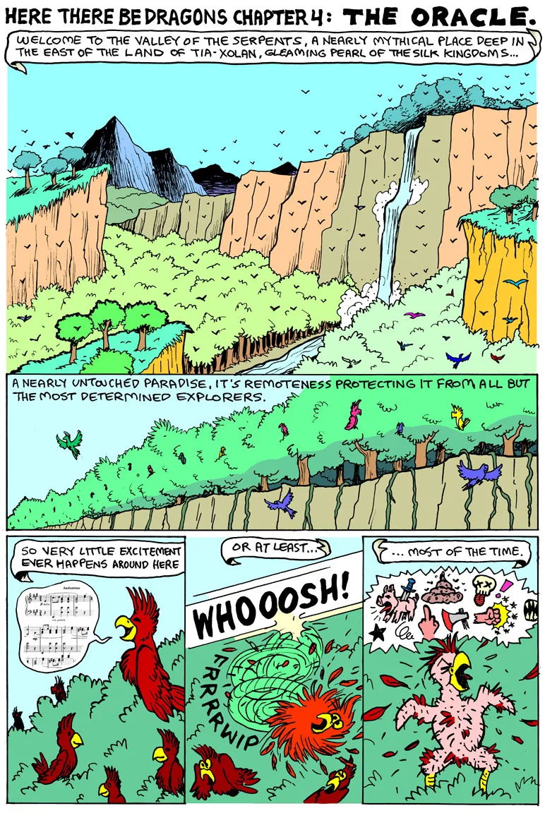 Here There Be Dragons 4: The Oracle page 1 full