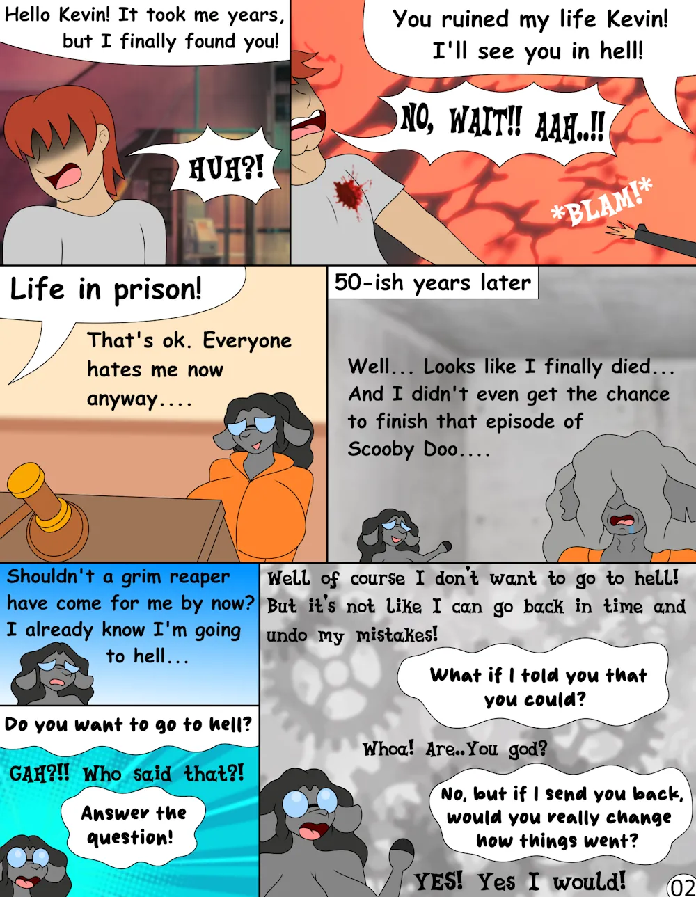 The Cuck Hating Sheep 1995  Completed page 3 full
