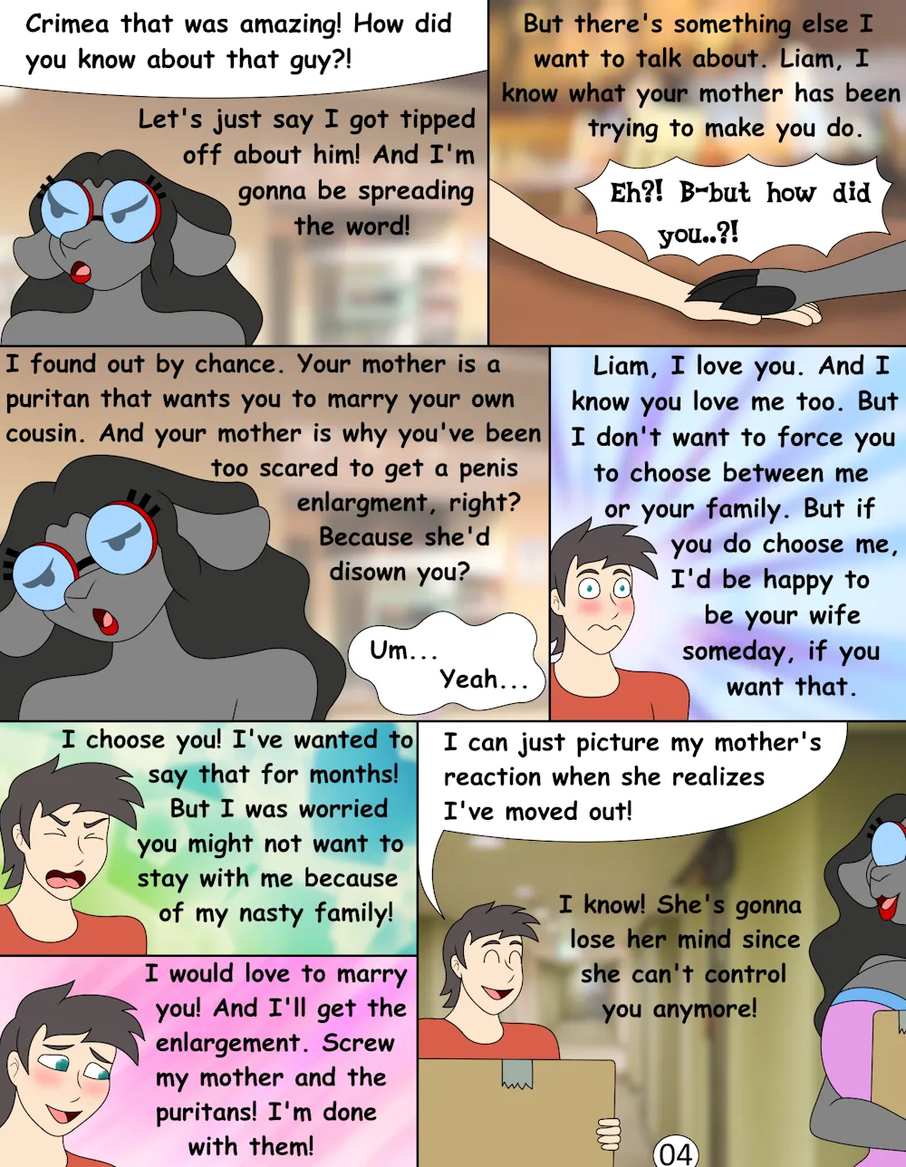 The Cuck Hating Sheep 1995  Completed page 5 full