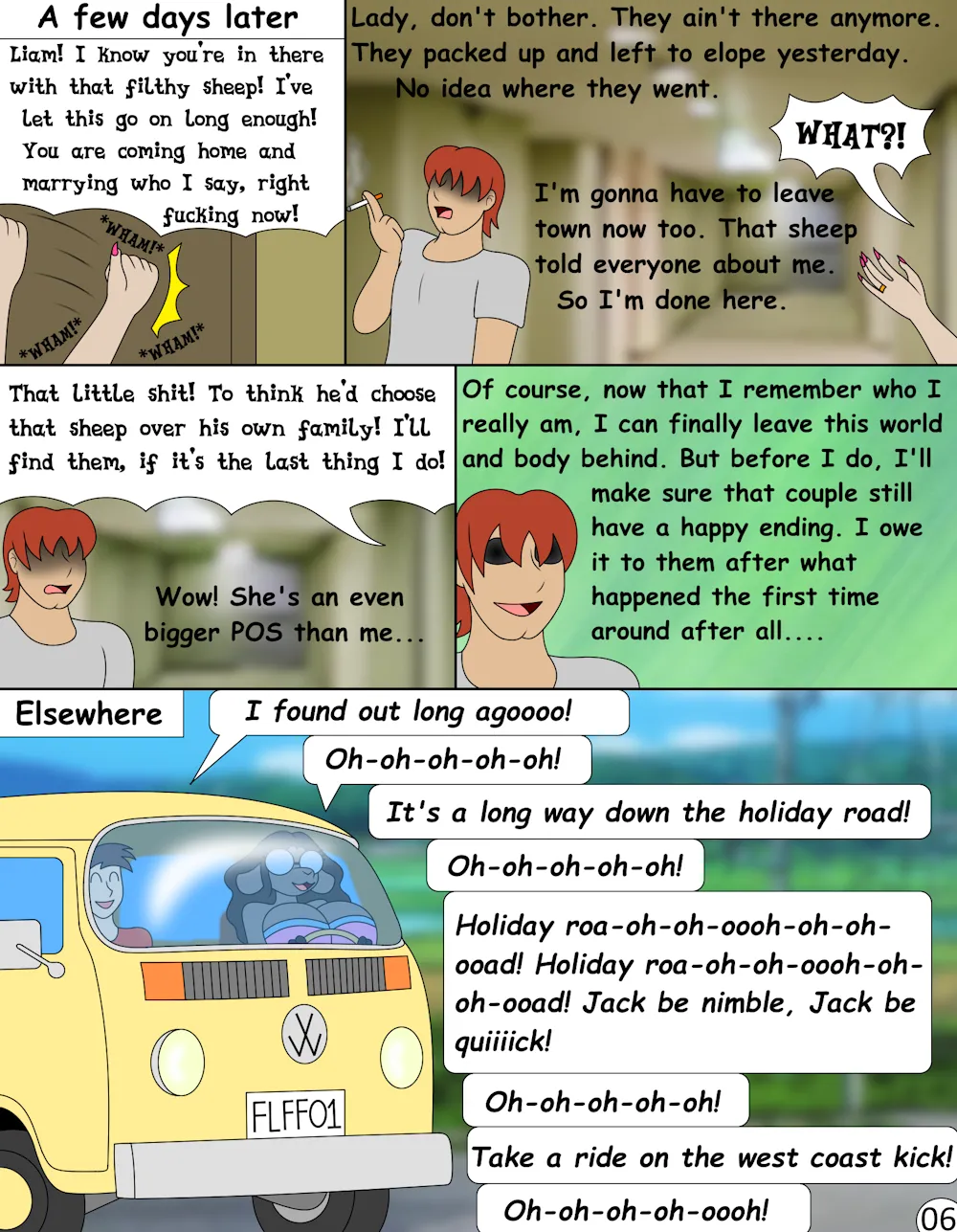 The Cuck Hating Sheep 1995  Completed page 7 full