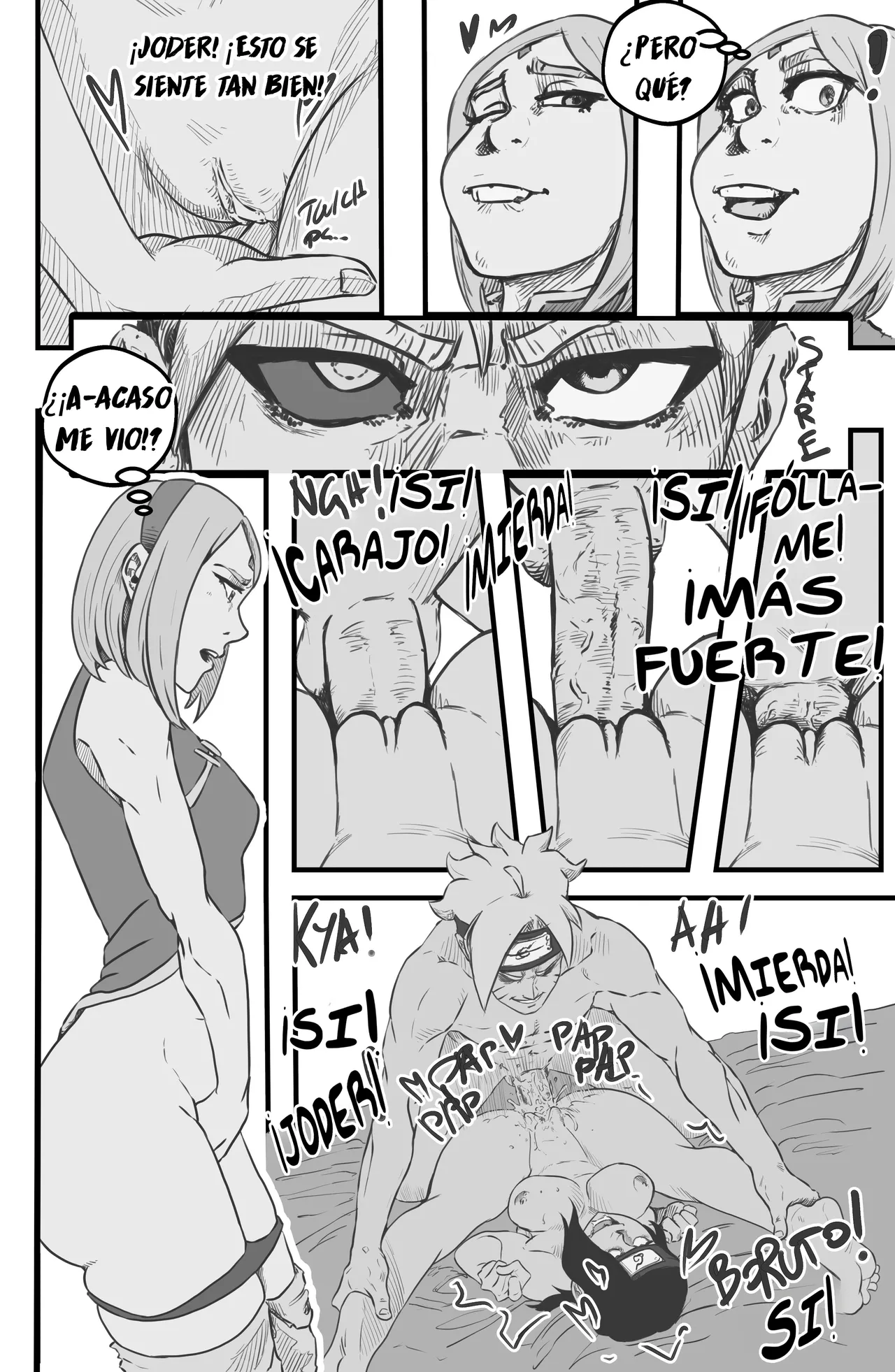Lonely Sakura page 4 full