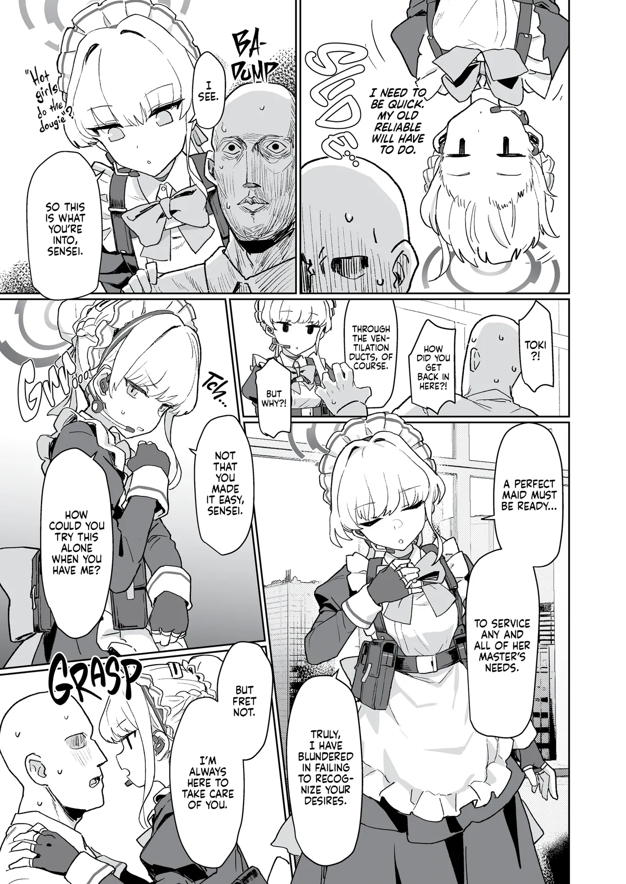 Dokidoki Toki Meki Maid Kiss | Maid Made for Making Out page 4 full