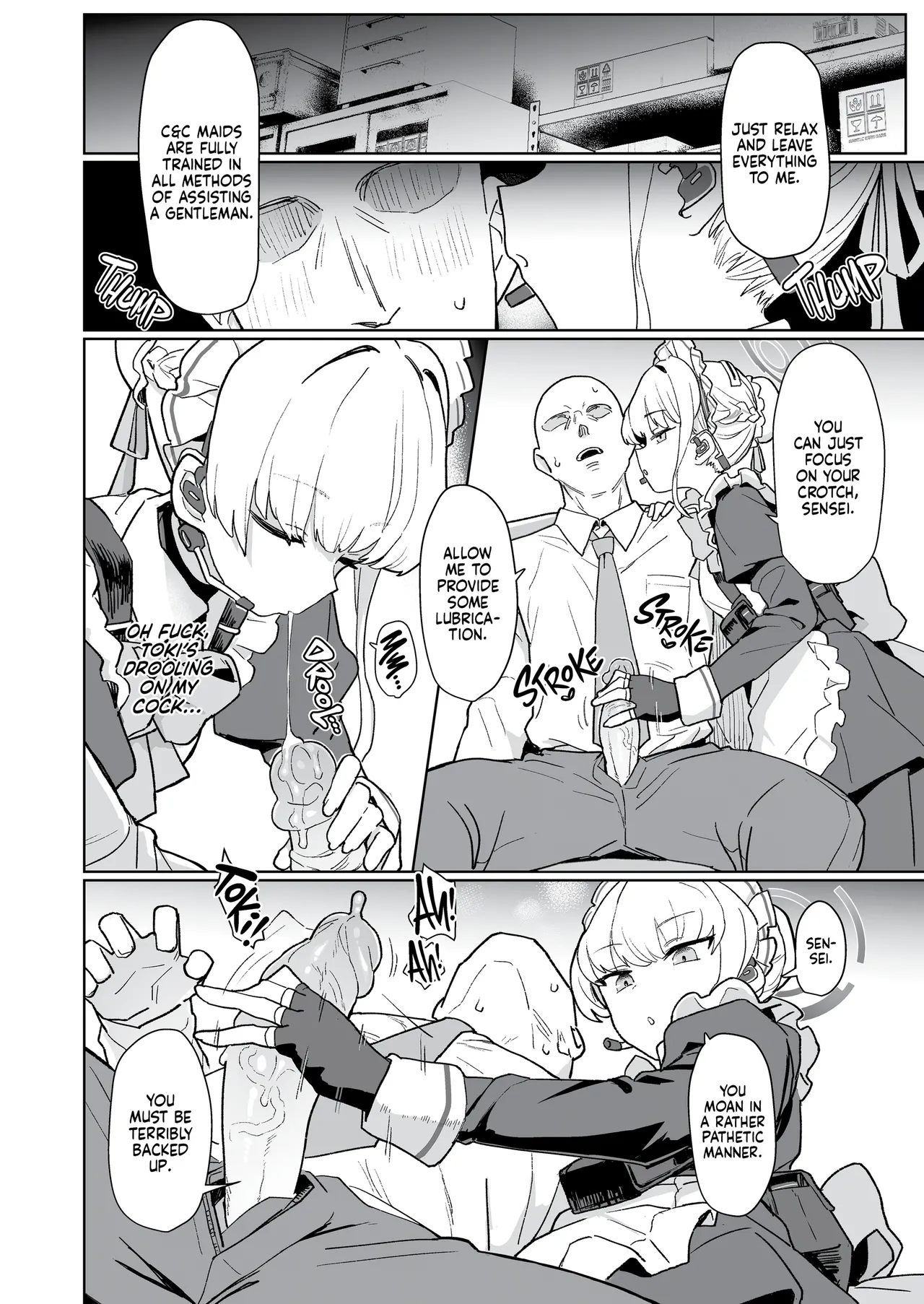 Dokidoki Toki Meki Maid Kiss | Maid Made for Making Out page 5 full