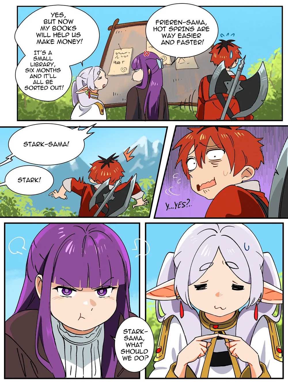 Frieren doujinshi page 2 full