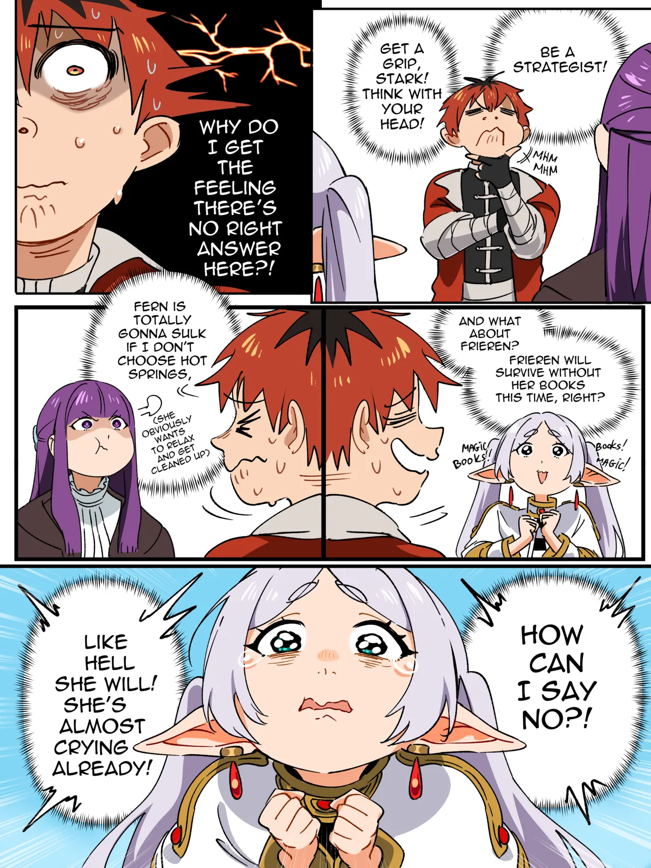 Frieren doujinshi page 3 full
