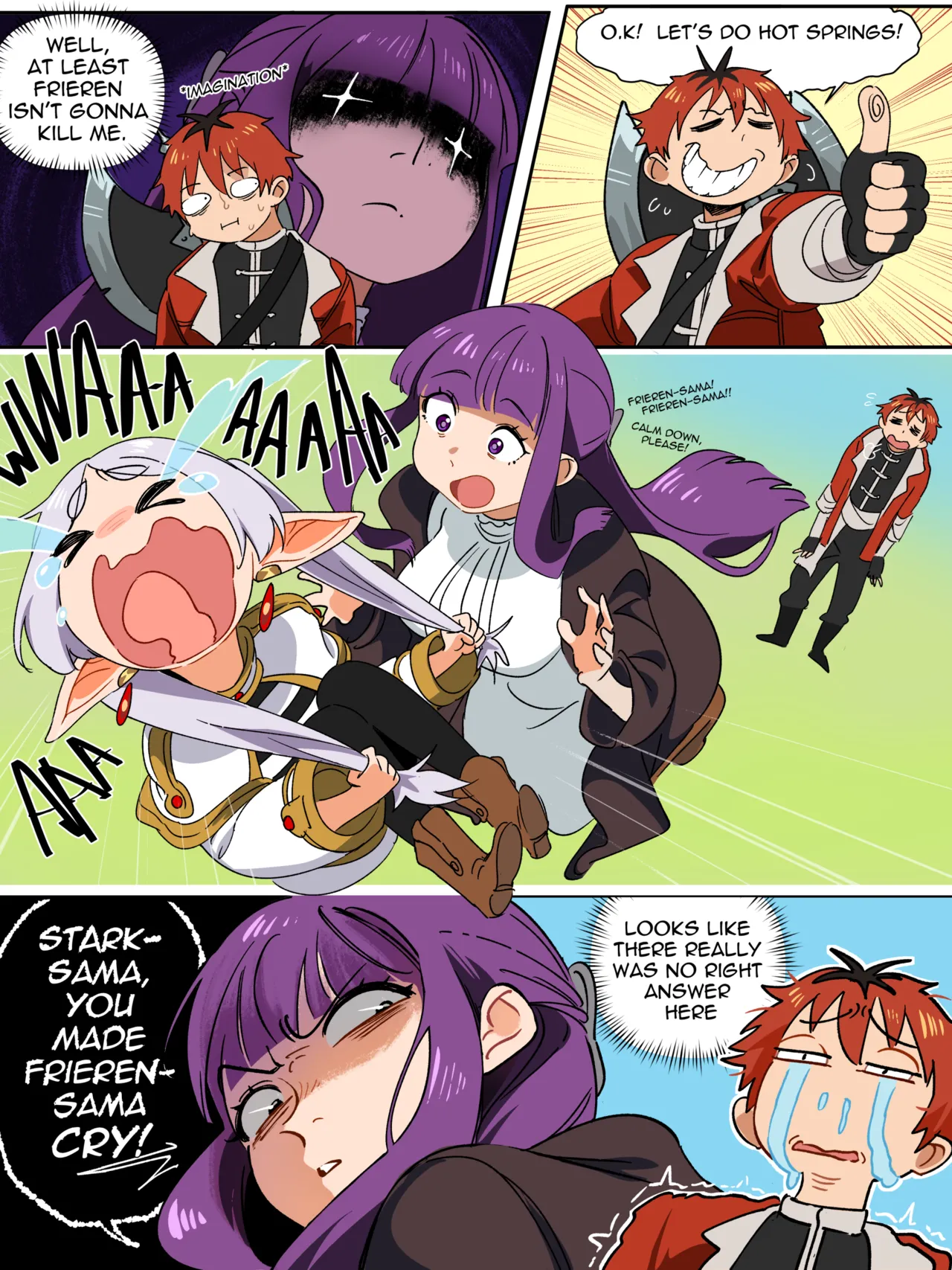 Frieren doujinshi page 4 full