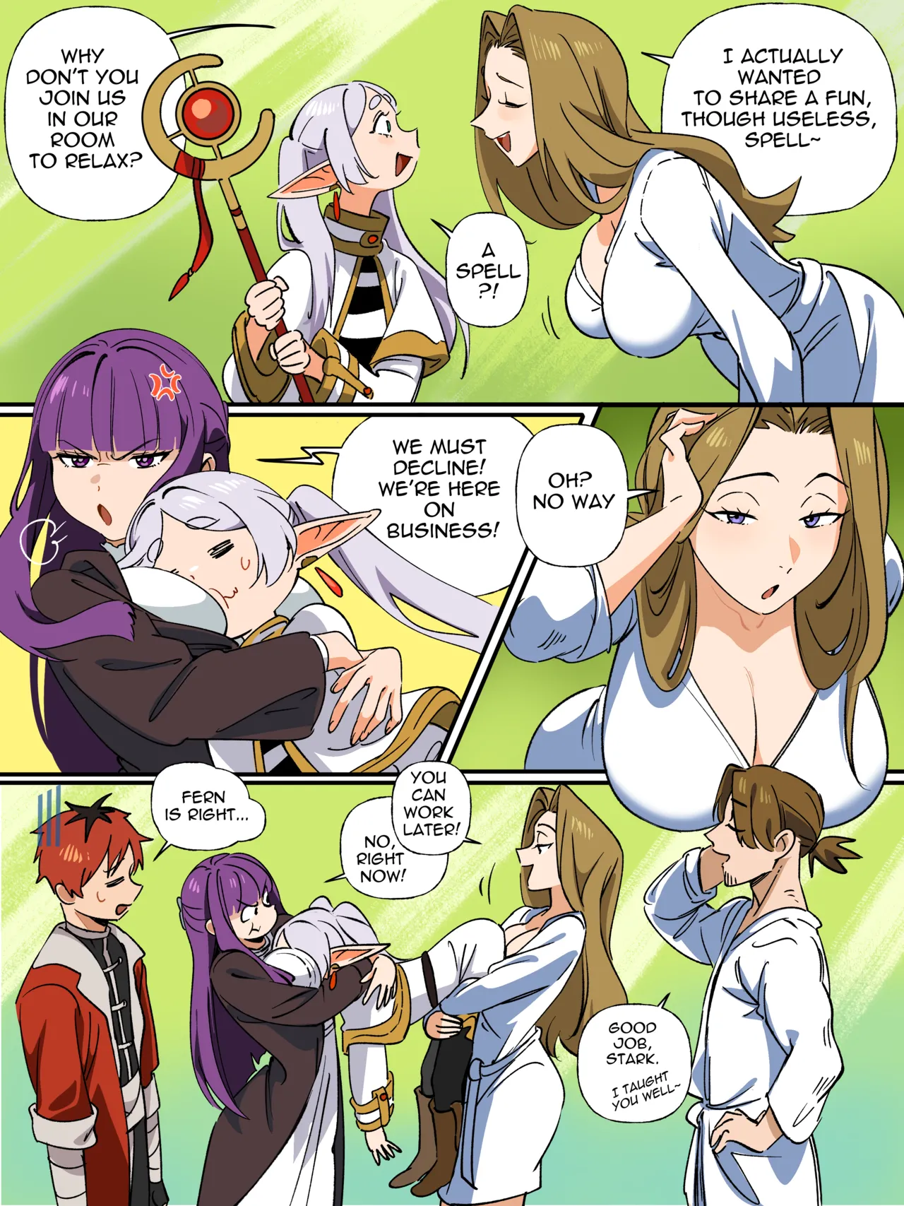 Frieren doujinshi page 6 full