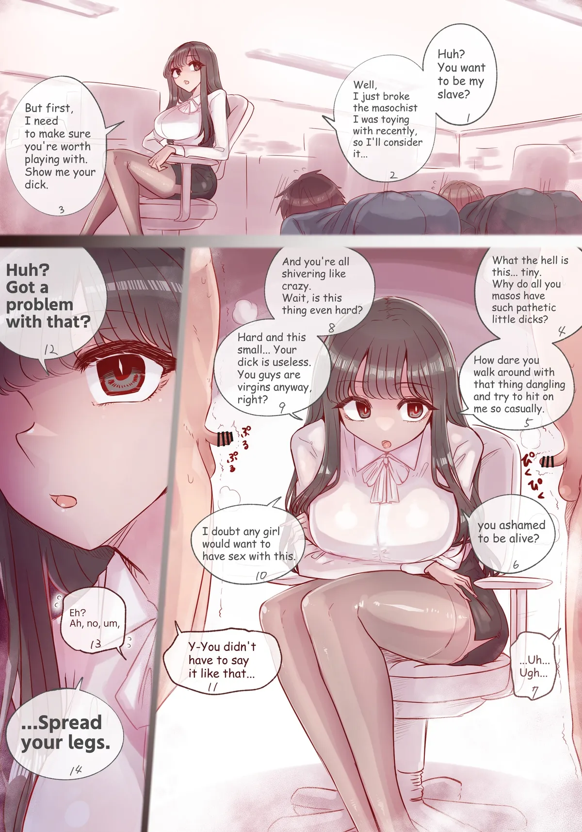 Small penis gene, kick in the balls and castrate! page 8 full