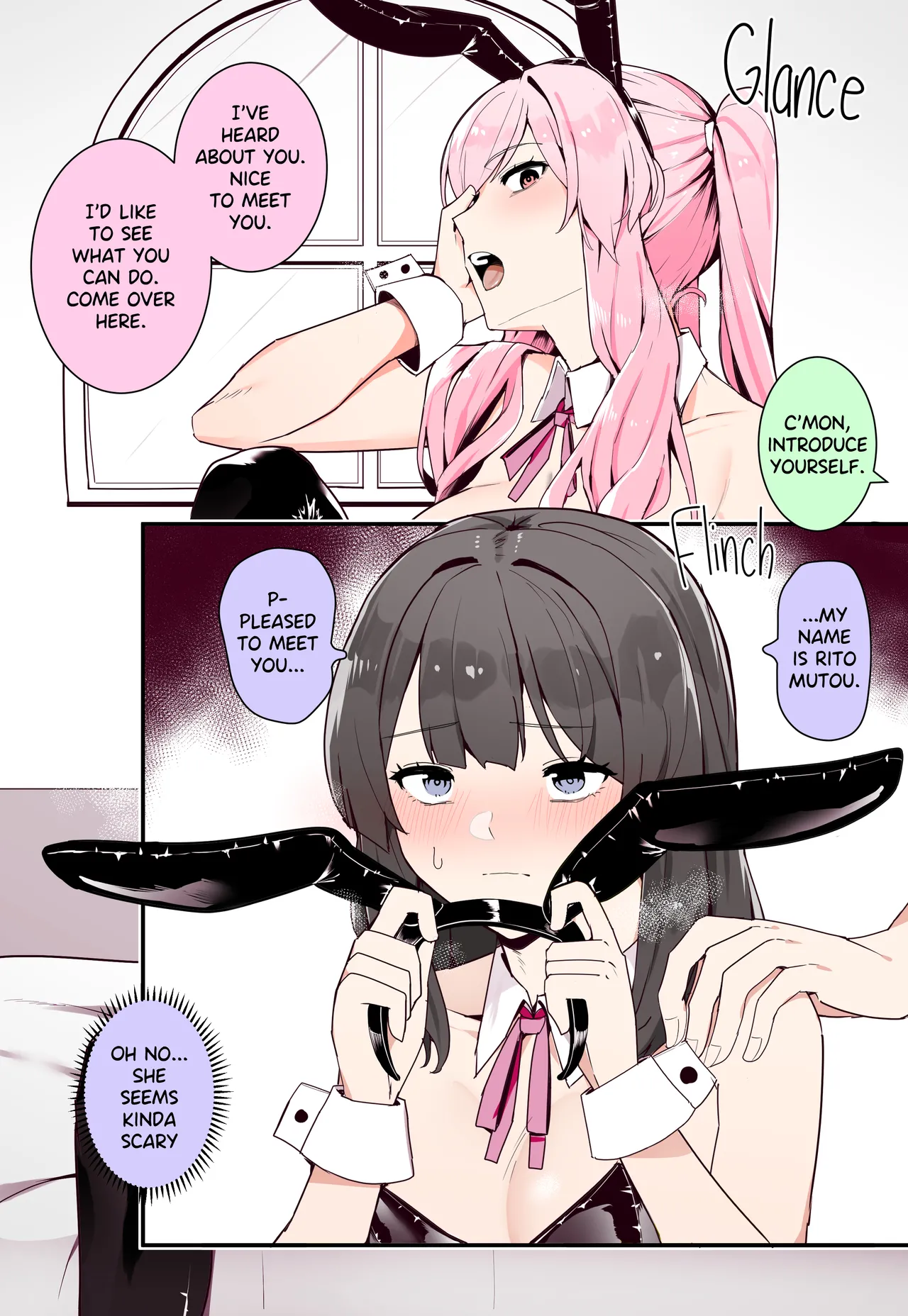 Futanari Rabbit Brothel page 2 full
