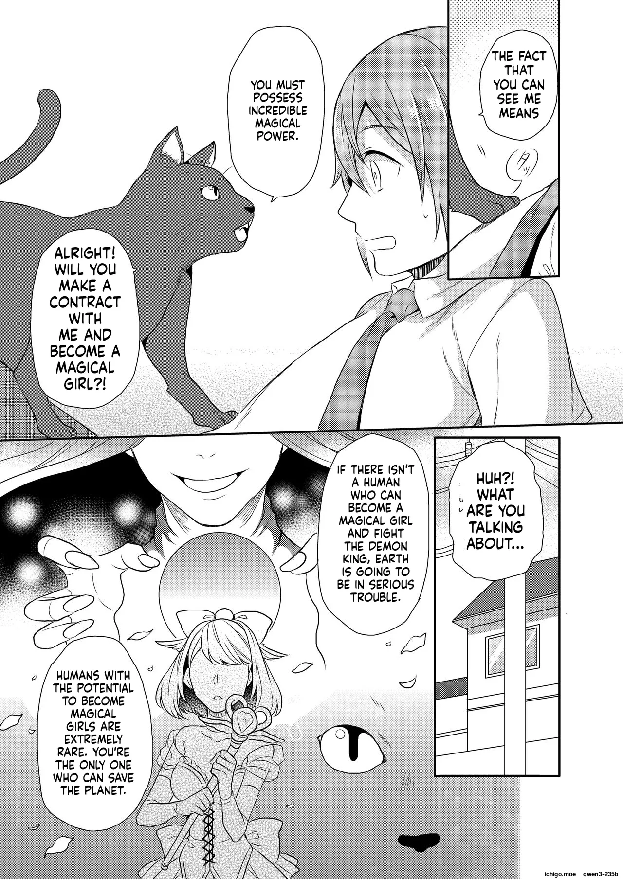 Mahou Shoujo-kei Danshi ~Sekai o Sukuu Ecchi na Houhou!~ Ch. 1 page 5 full