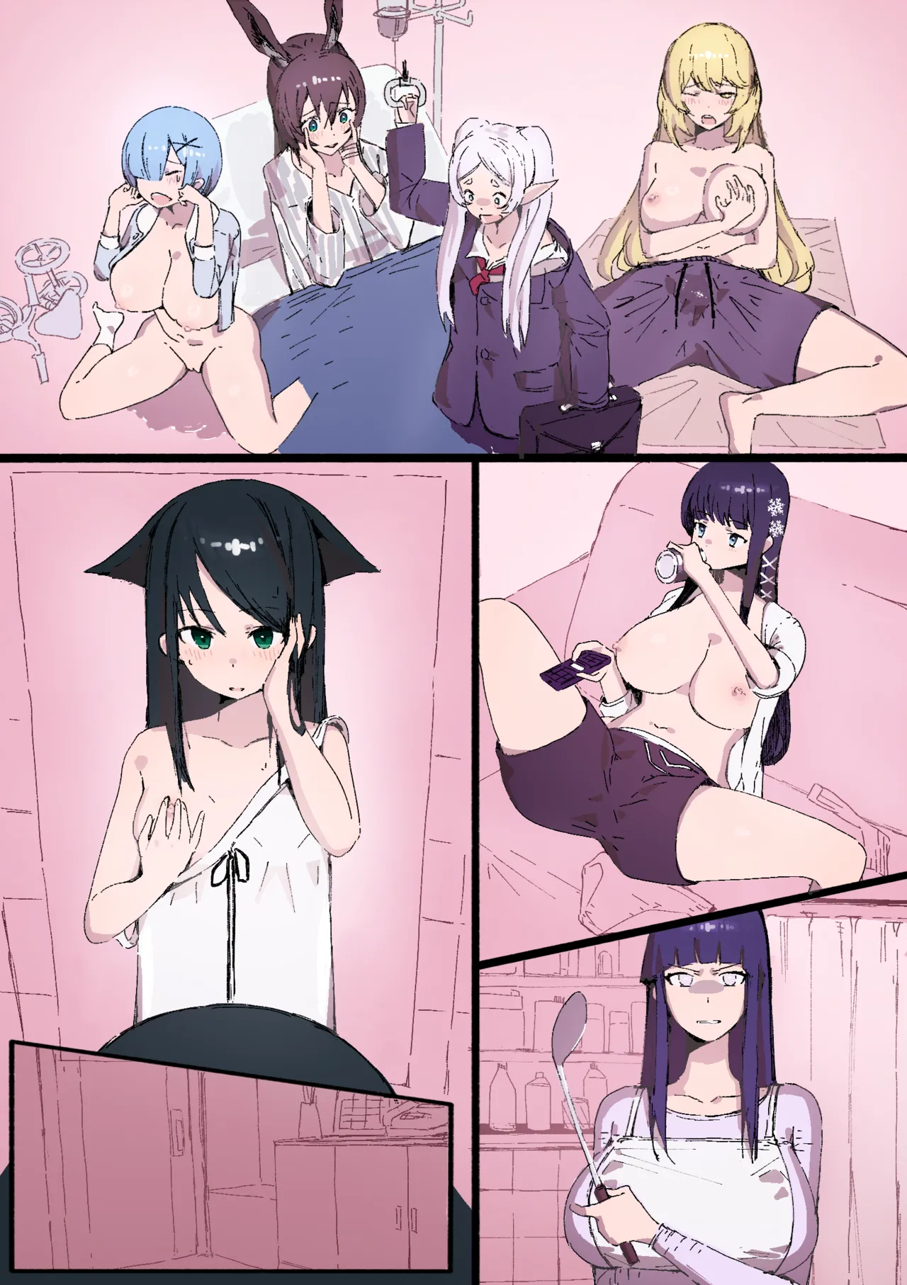 全人類女性キャラクター化 page 7 full
