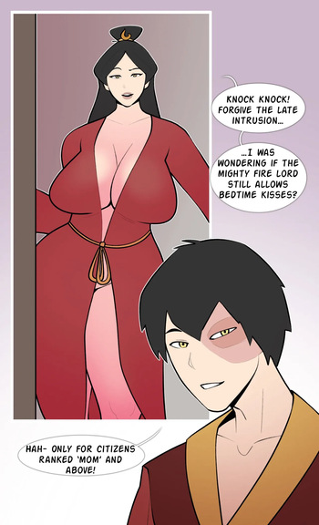 Ursa and Zuko Rekindled Fire cover