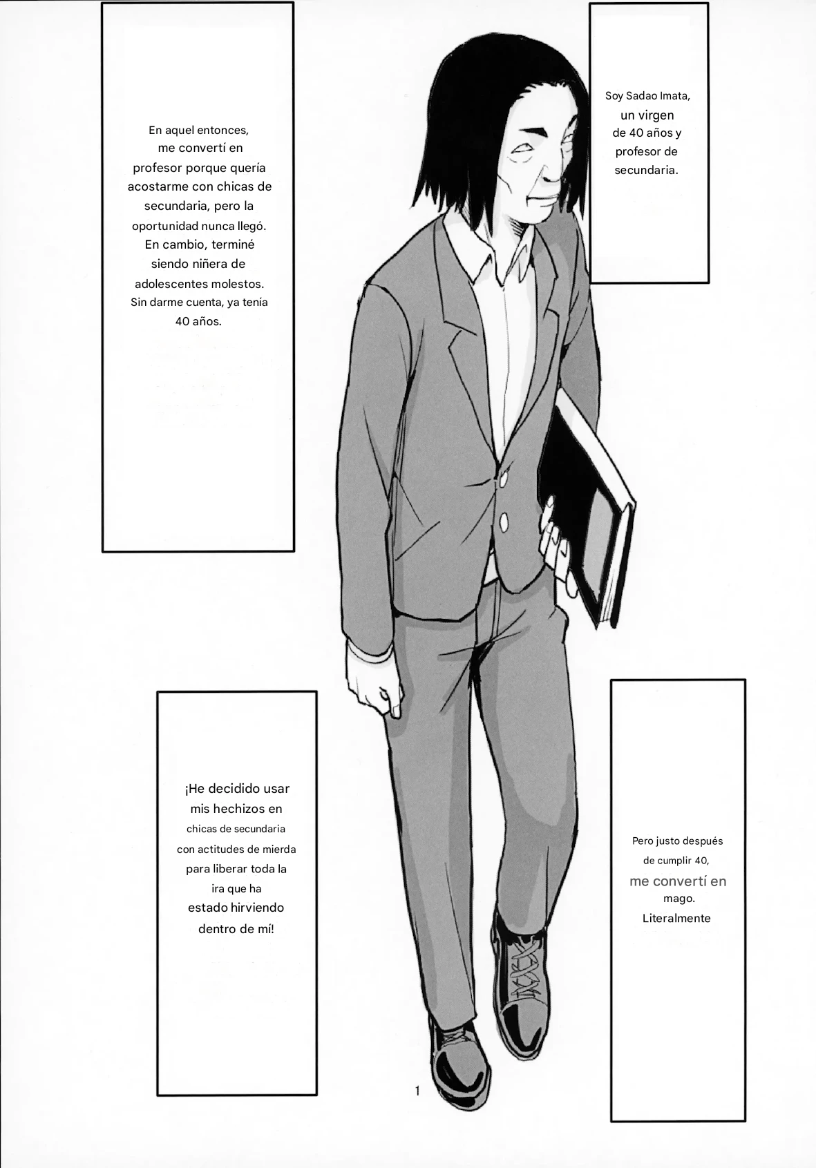 40-sai Doutei ga Mahoutsukai ni Natta Ken 1-2 Español page 2 full