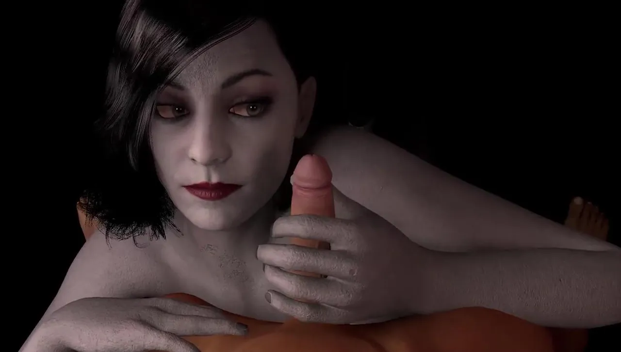 Alcina Dimitrescu gives a handjob in POV : Resident Evil Village 3D Porn Parody page 1 full