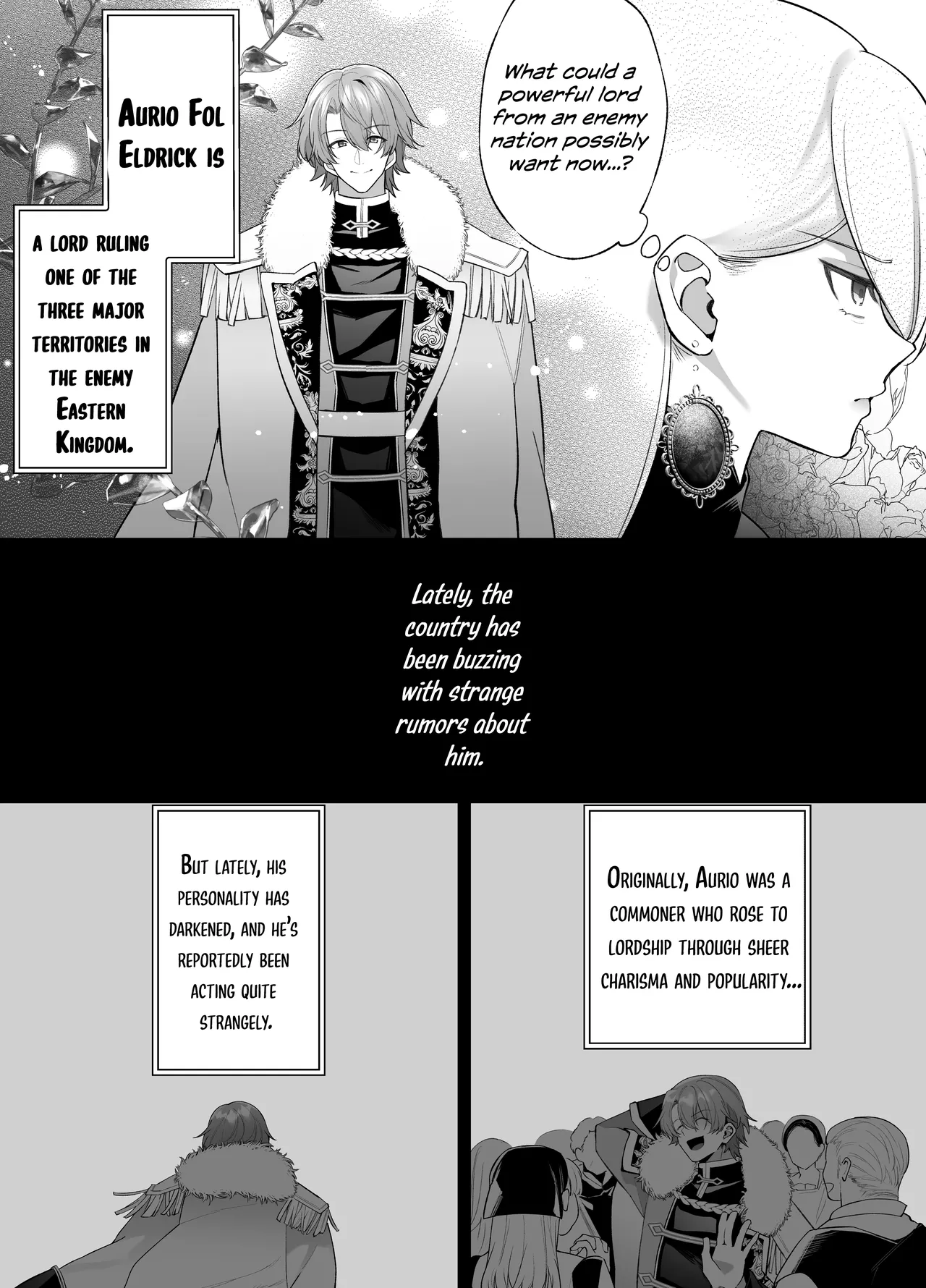 The princess is impregnated by a mysterious, obsessive prince. page 4 full