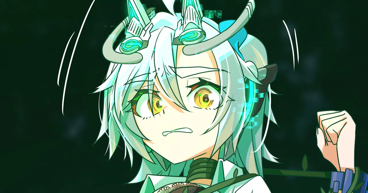 【Skeb絵】アメスク馬之助ちゃんVS蔓植物・差分 page 1 full