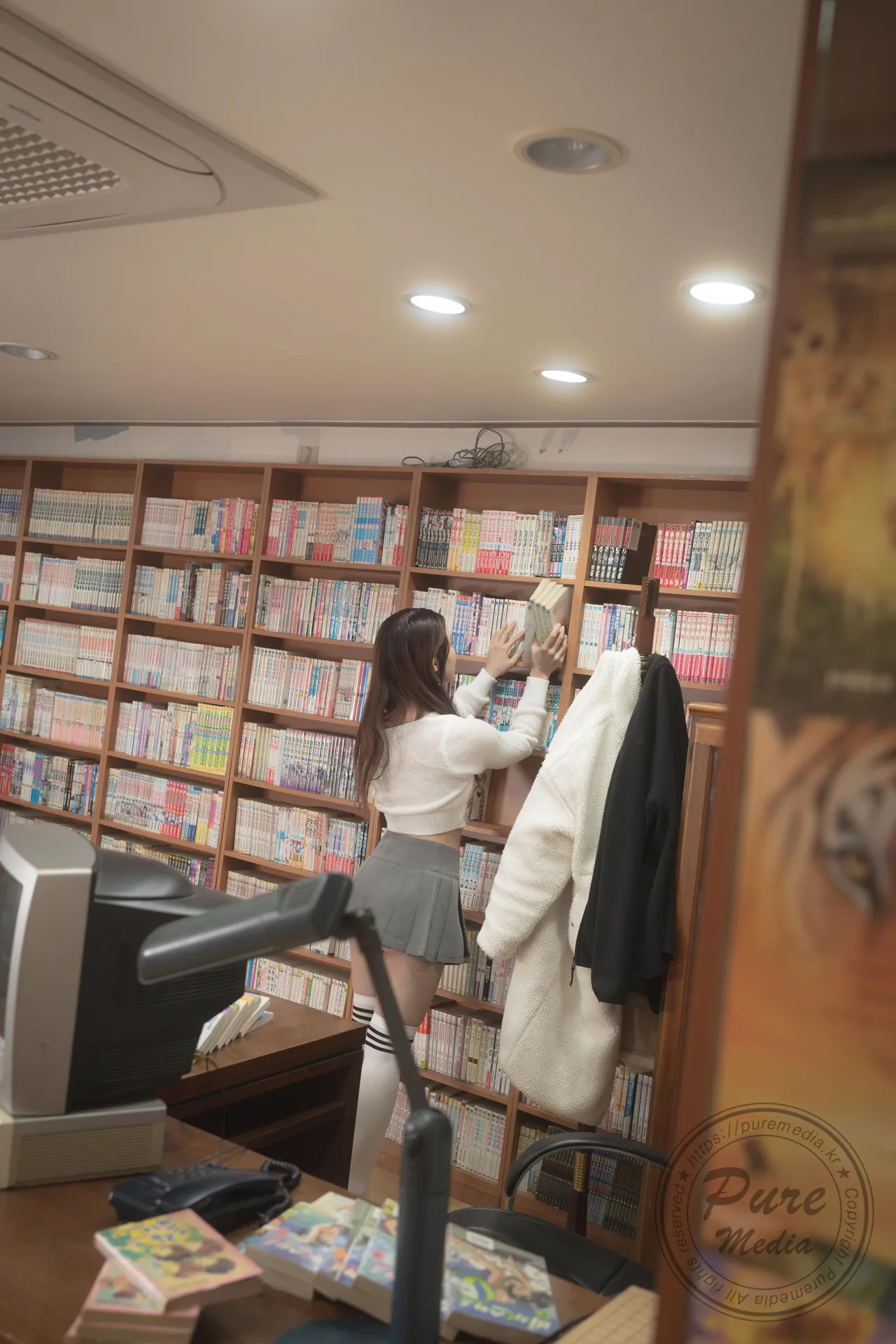 Pure_Media_Vol_273_Yeha_예하_Dreaming_with_library_girl page 2 full