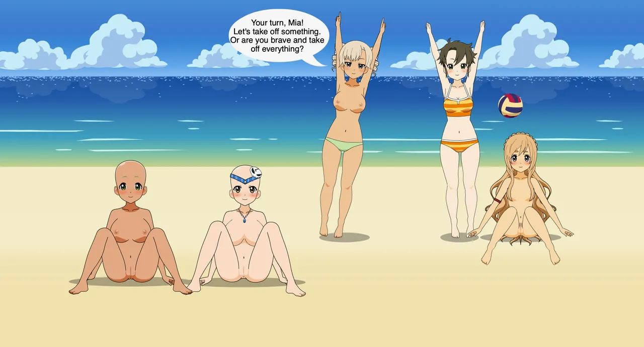 Christmas Girl - Beach Fun page 10 full