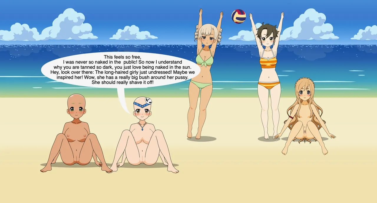 Christmas Girl - Beach Fun page 5 full
