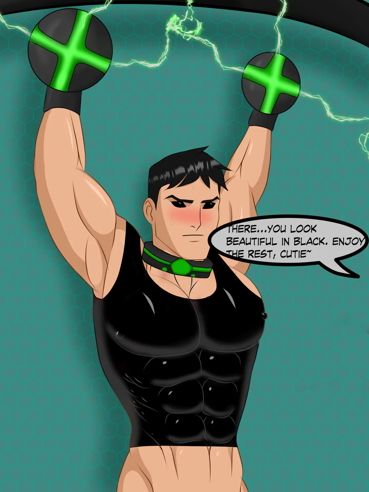 Superboy's struggle page 7 full