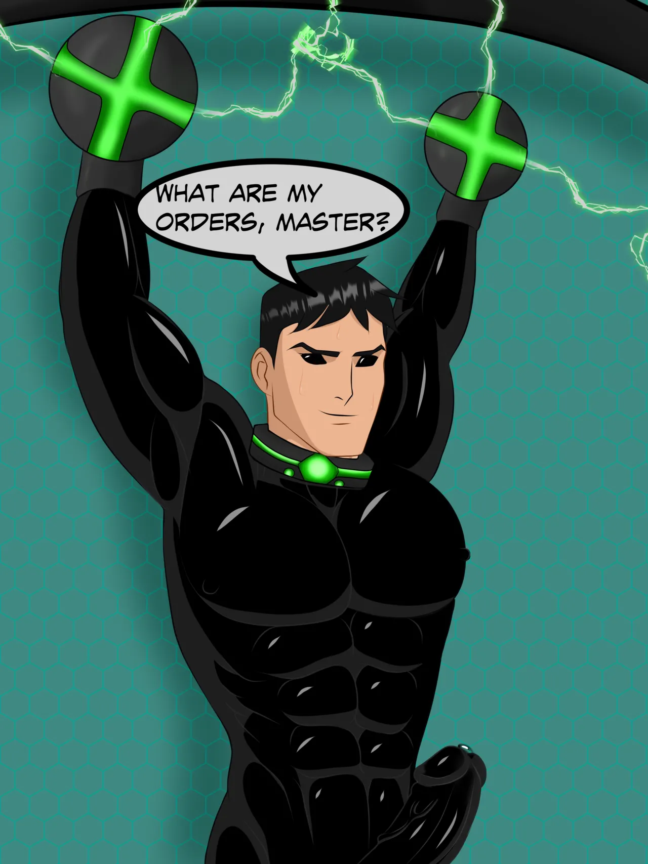 Superboy's struggle page 9 full