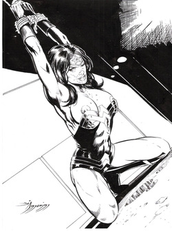 Wonder Woman by amorimcomicart