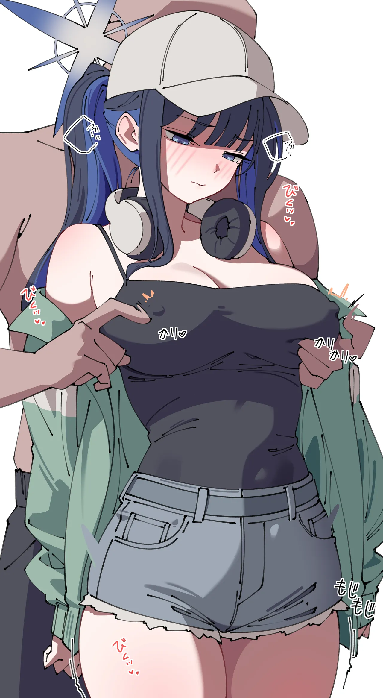 水着サオリ 乳〇責め page 1 full