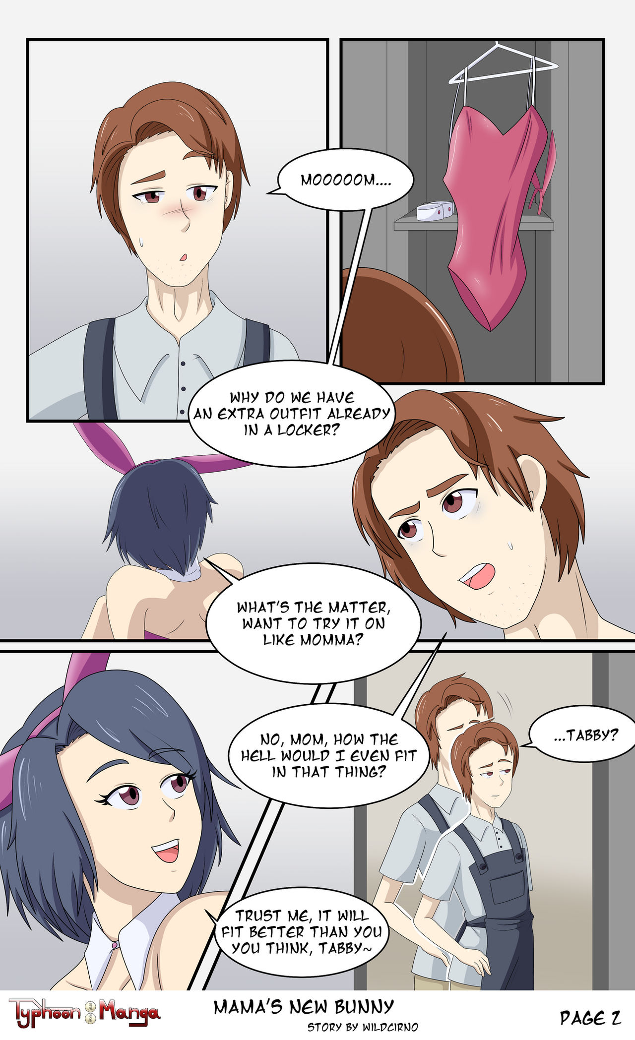Mama's New Bunny page 2 full