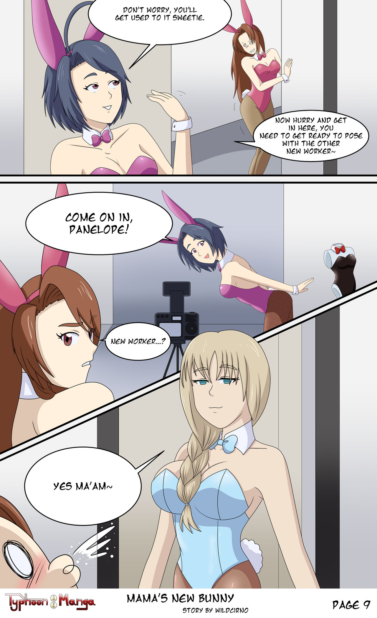 Mama's New Bunny page 9 full