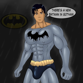 New Batman is shifty cover