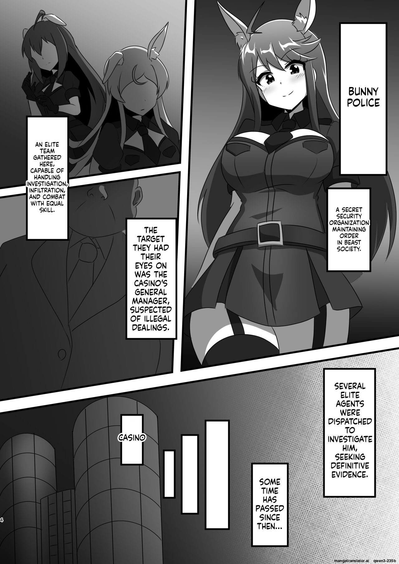 VANQUISHED BUNNY POLICE page 3 full