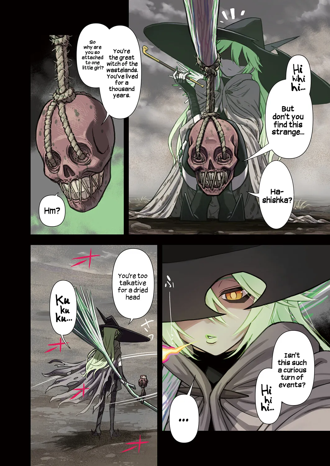 Kouya no Majo Hashiishika | Hashishka, the Witch of the Wastelands page 3 full