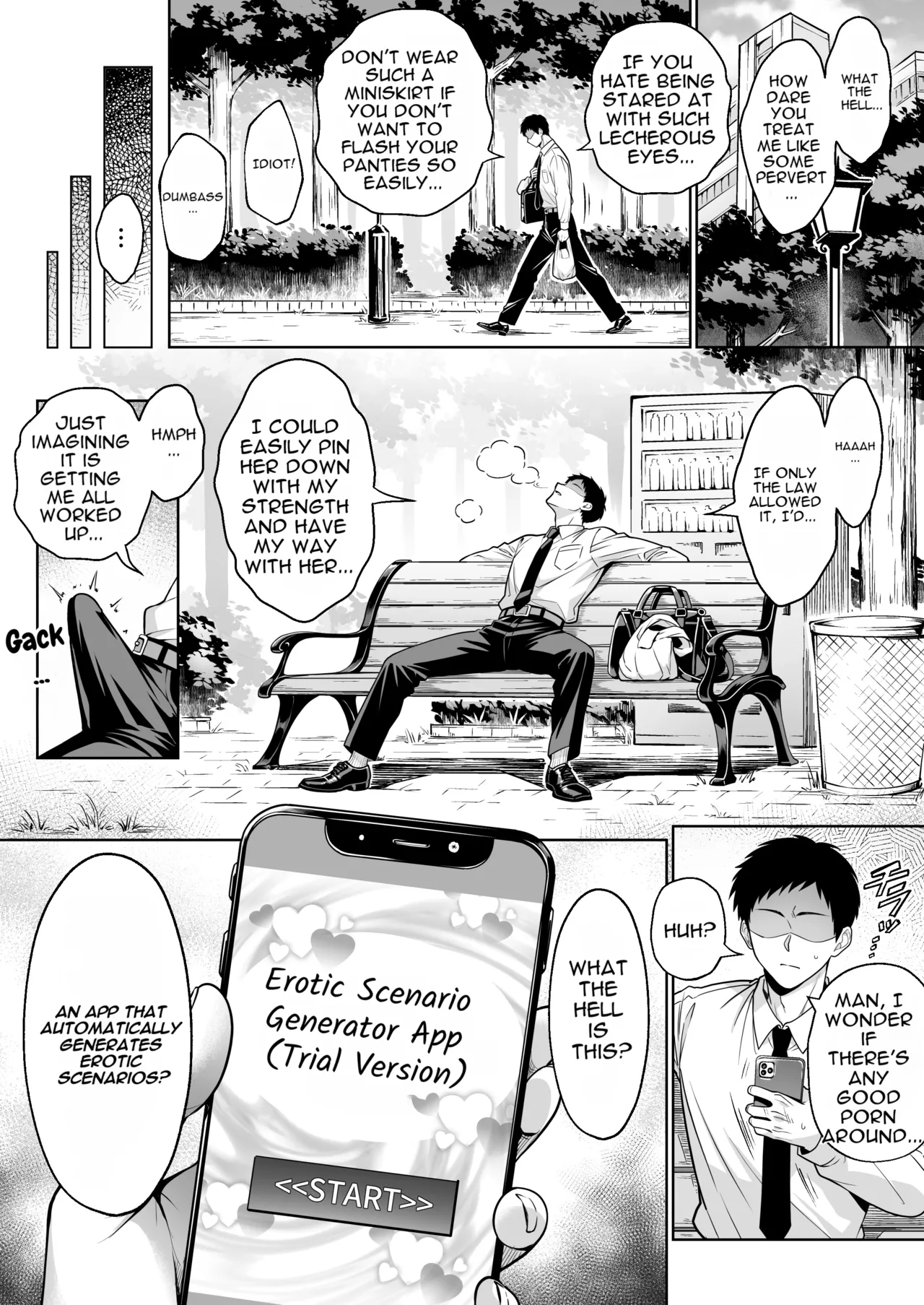 A fulfilling life of sexy daydreaming ♡ with an app that automatically generates naughty scenarios page 3 full