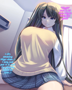 It feels good inside Miyu-chan