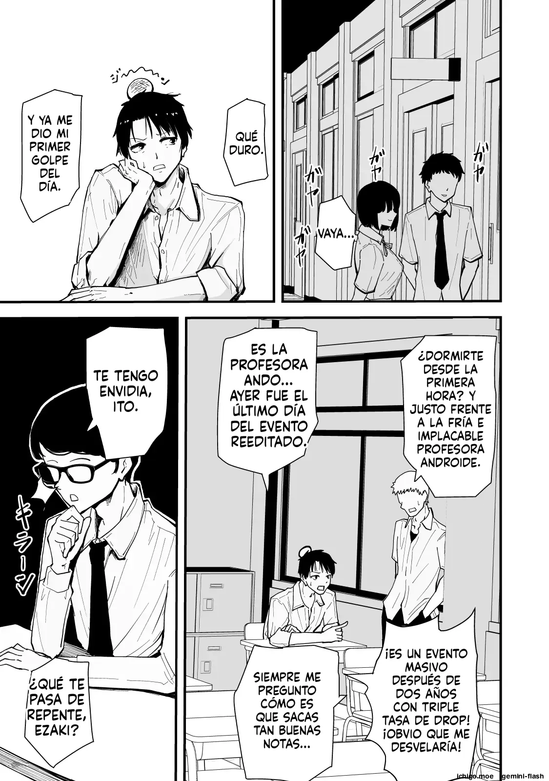 La razón por la que el siempre guay Ando-sensei solo hace cosas traviesas conmigo de forma descuidada page 4 full