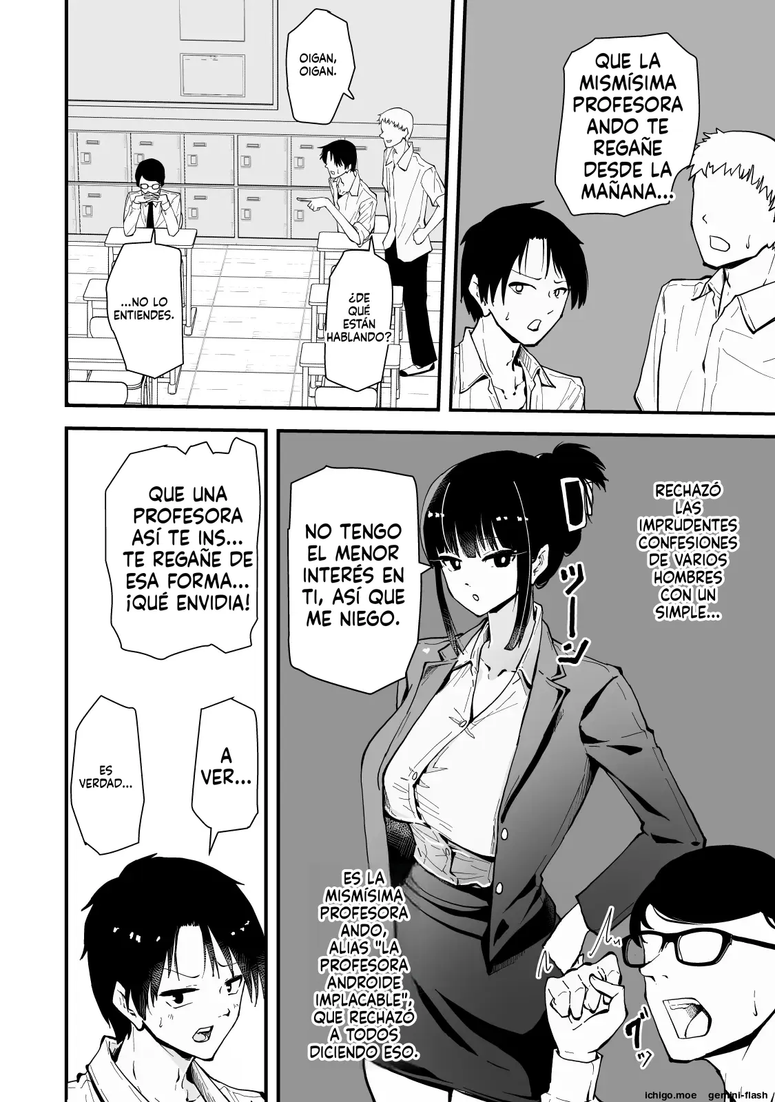 La razón por la que el siempre guay Ando-sensei solo hace cosas traviesas conmigo de forma descuidada page 5 full