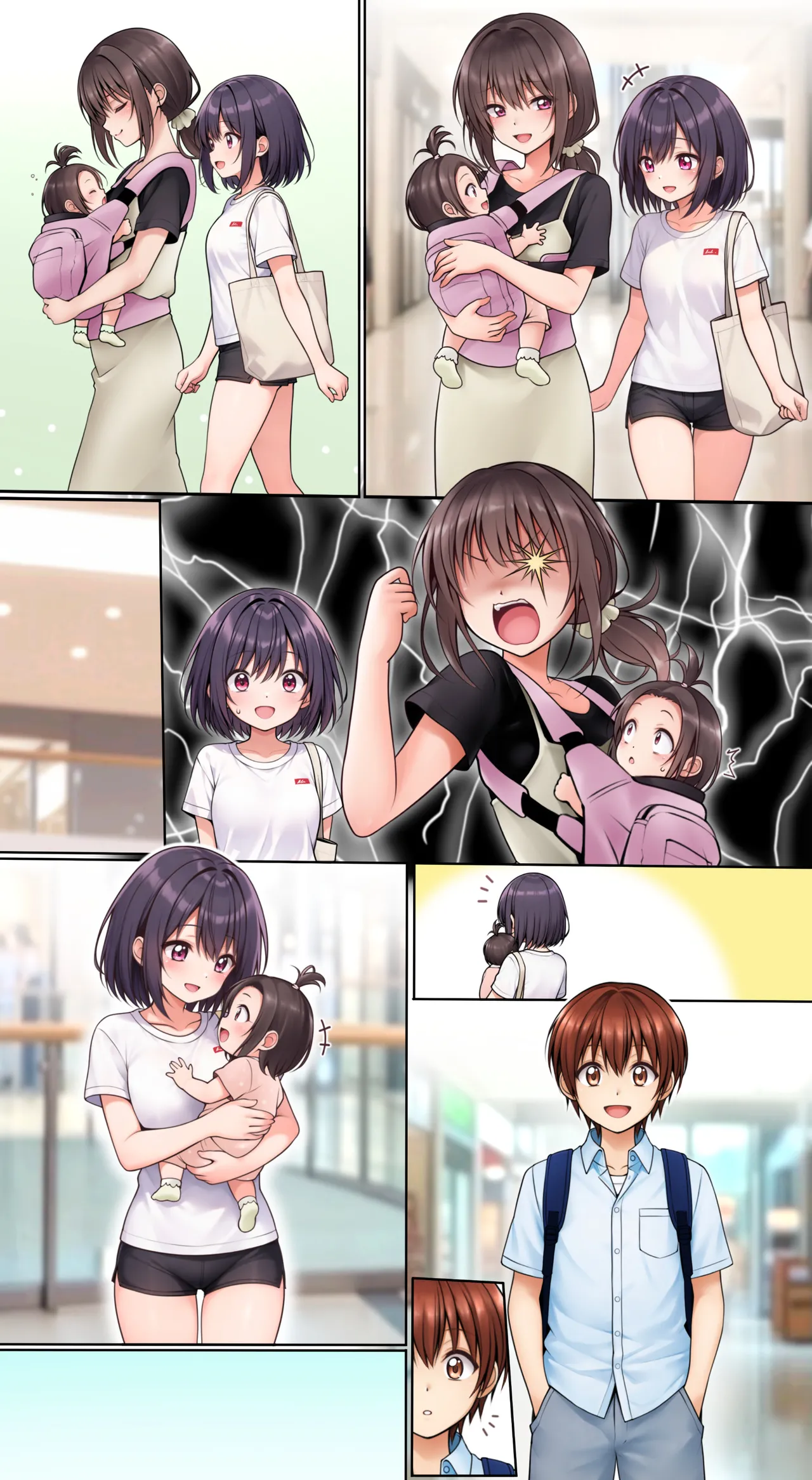 むつみの妄想3ページ漫画 page 5 full