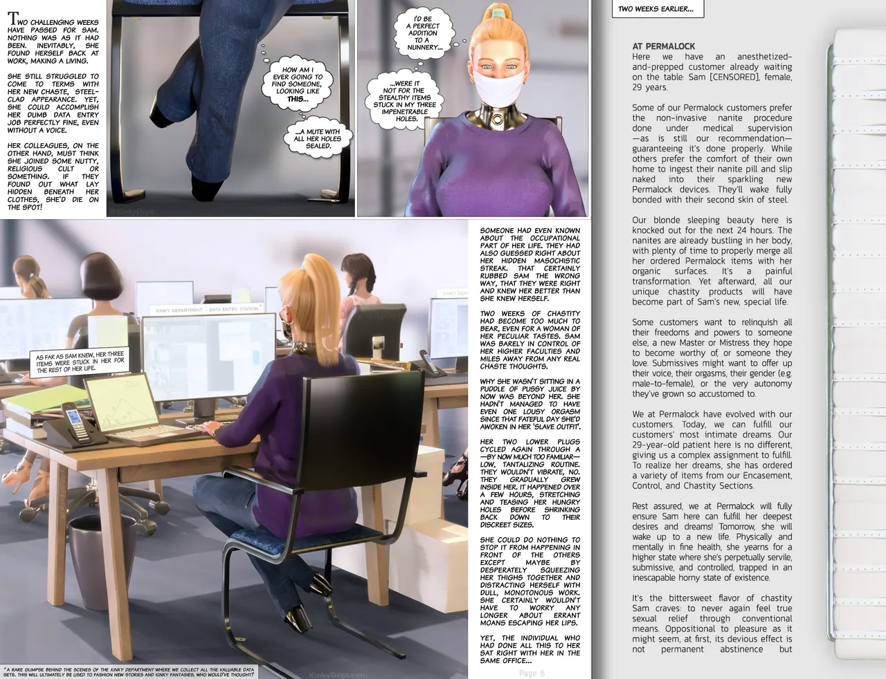 Permalock Chastity Corset page 7 full