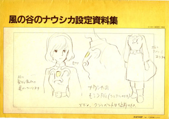 Nausicaä of the Valley of the Wind  set of settings cover