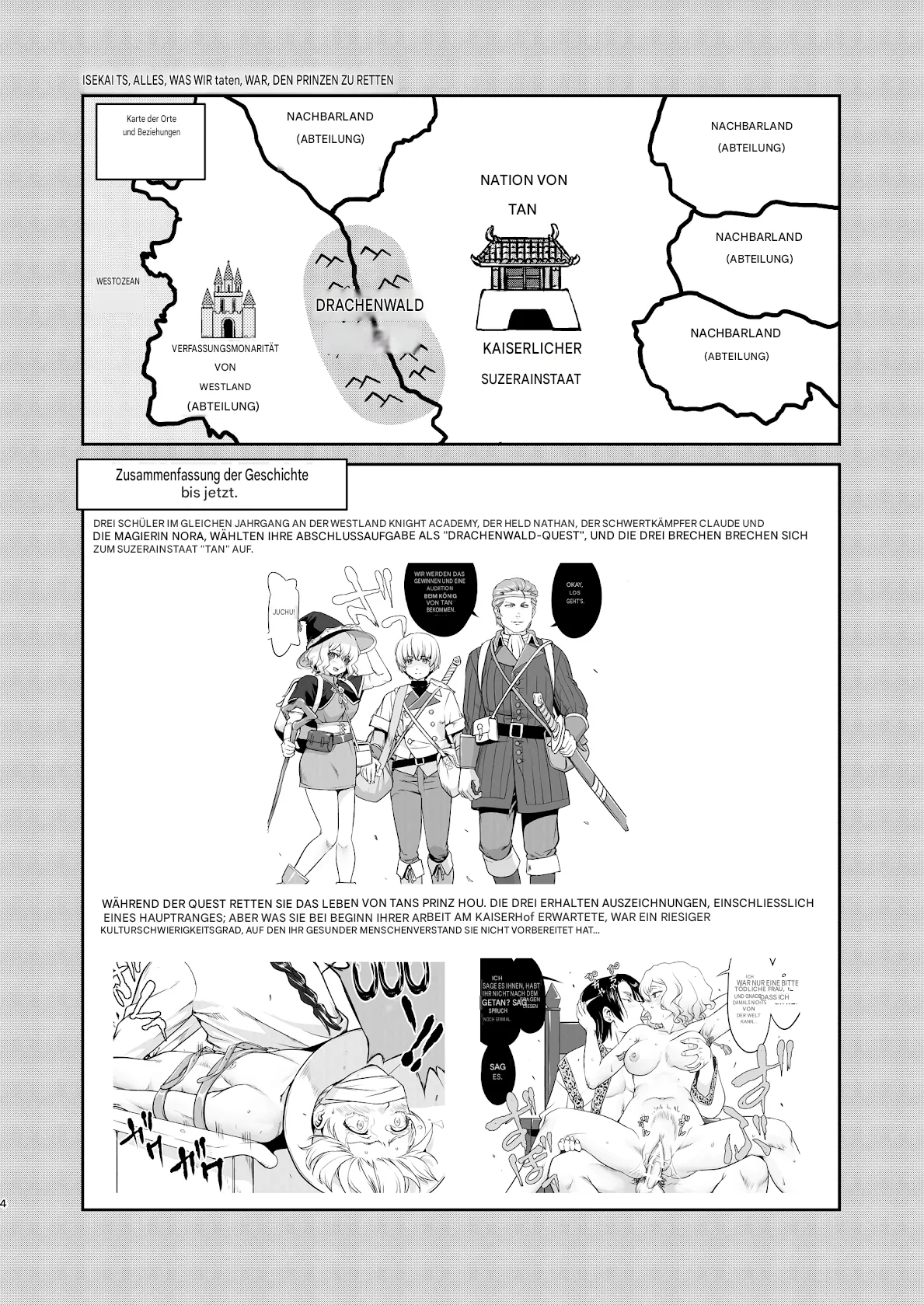 Isekai TS Ouji o Tasuketa Dake Nanoni Trance Hen page 4 full