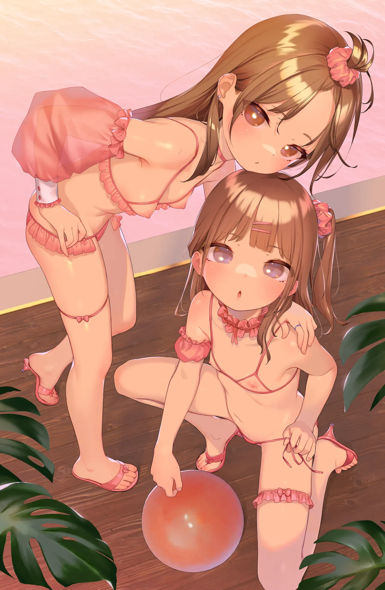 ピンクなプールでぴゅっぴゅ💕 page 3 full