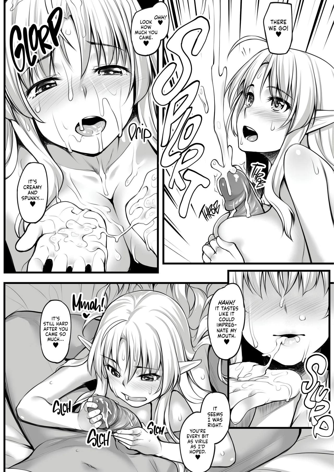 Watashi no Orc-san + Elf Shimai to Orc-san | My Darling Orc + Sibling Rivalry page 10 full