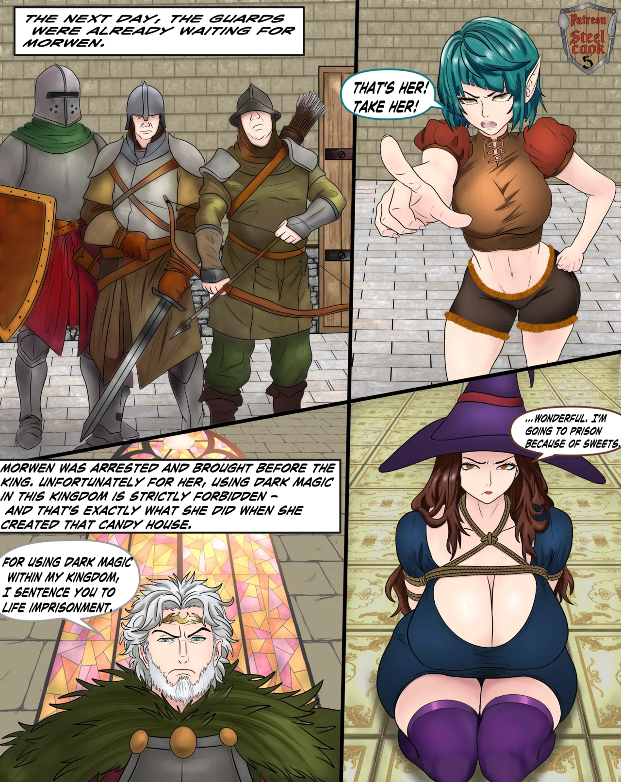 Cakes, Sweets, And Spells page 5 full
