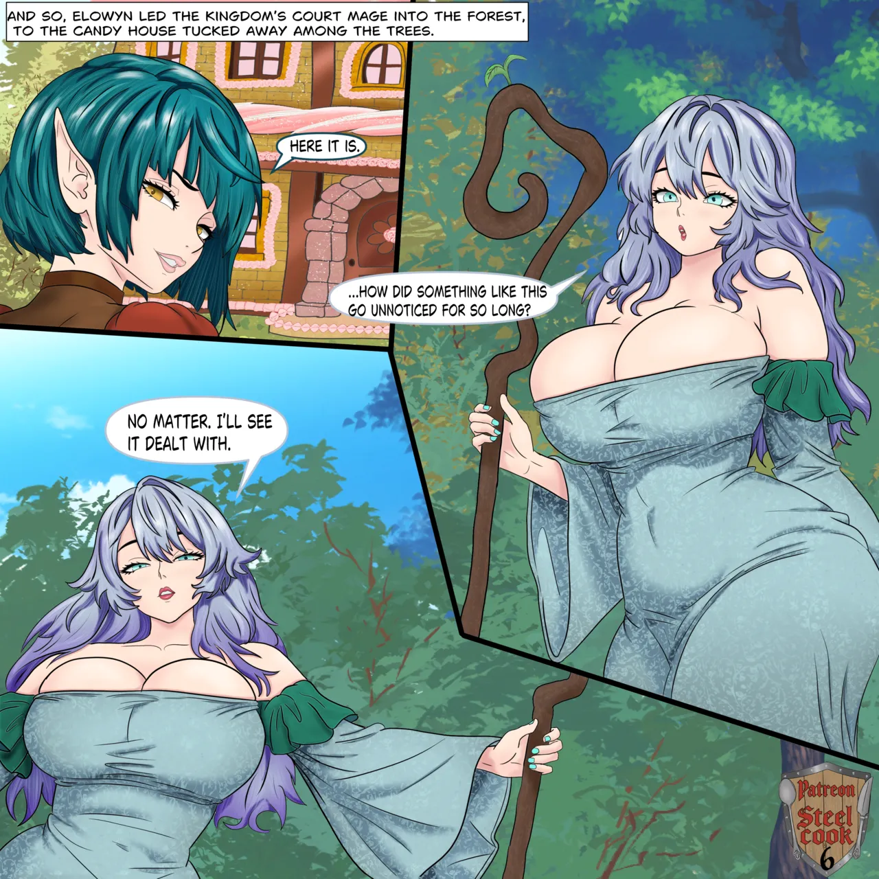 Cakes, Sweets, And Spells page 6 full