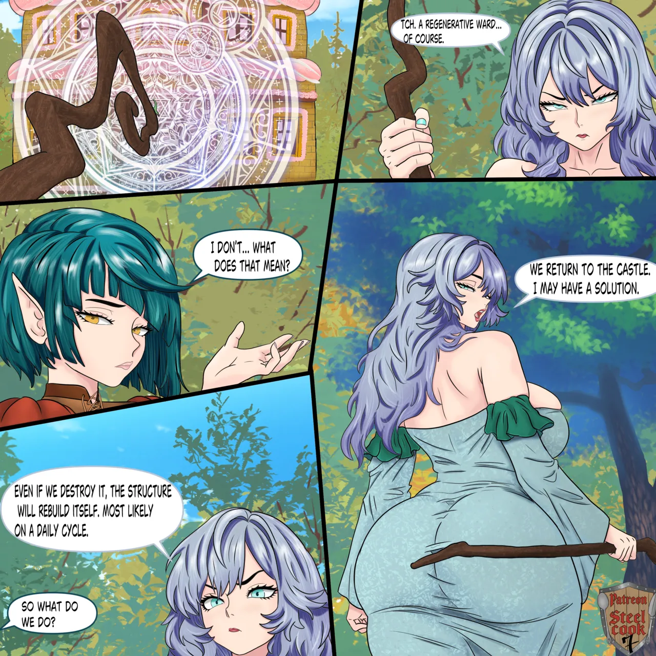Cakes, Sweets, And Spells page 7 full