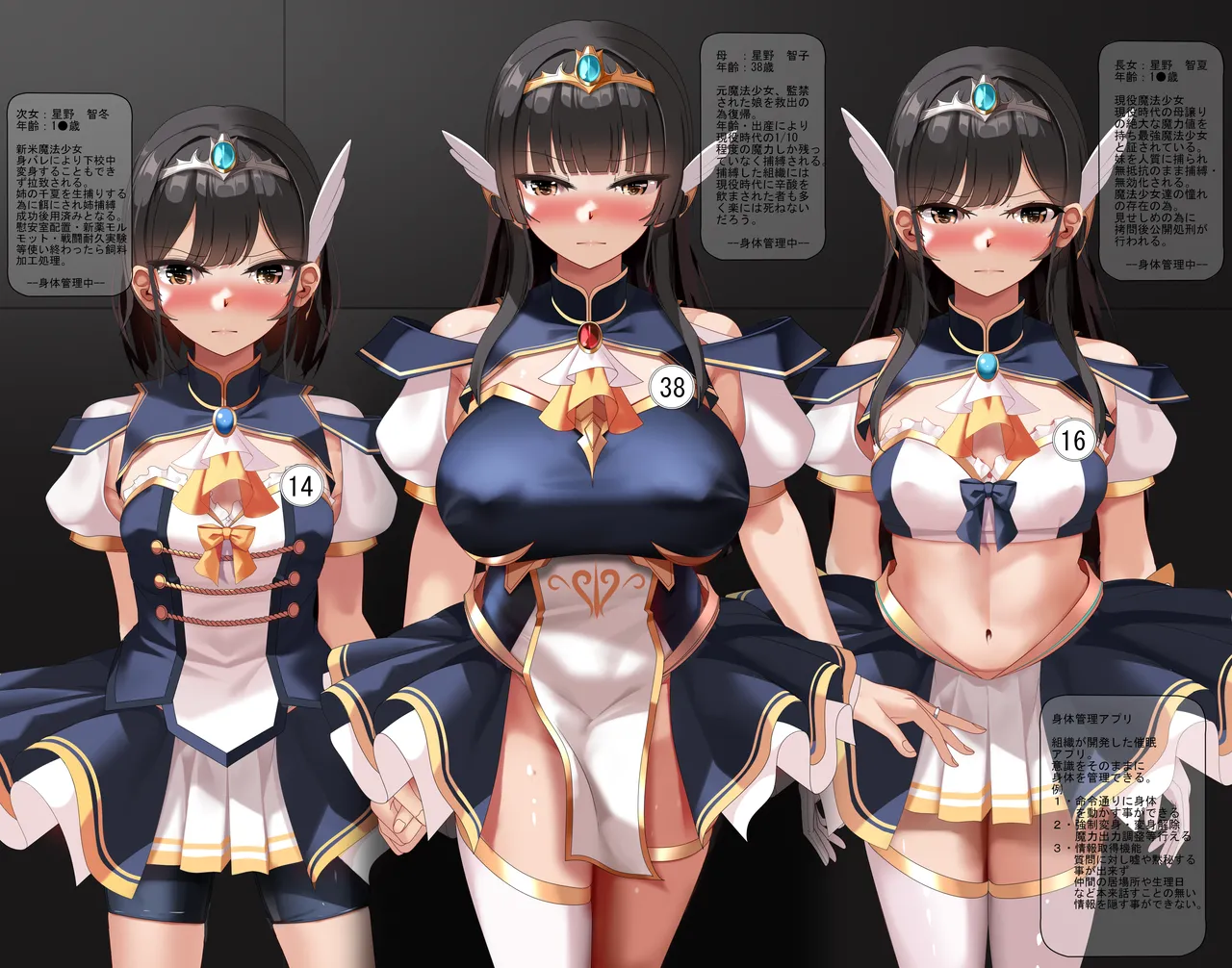 Magical Girls x2, Magical Mature Woman x1 page 2 full