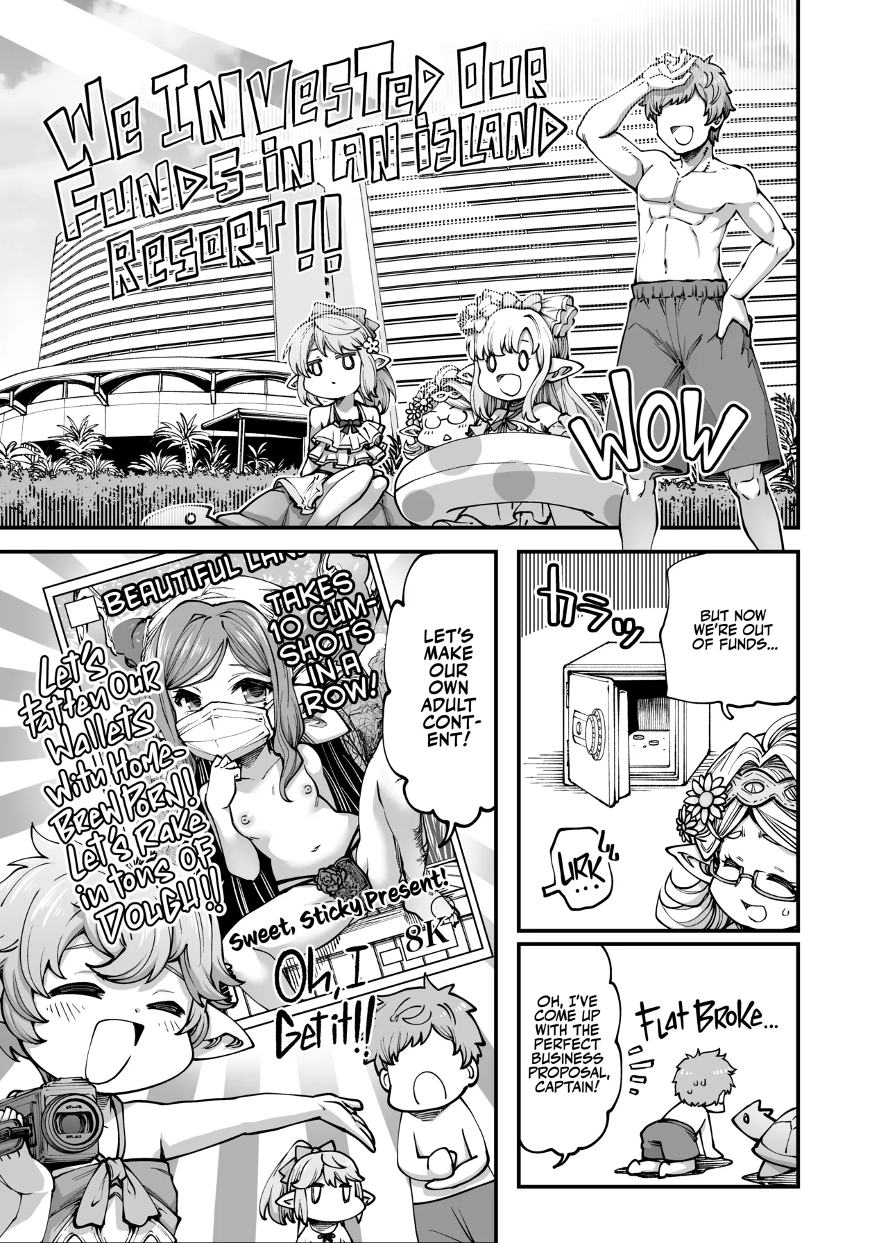 Okane o Kasegu Tame ni Harvin Ecchi Video o Satsuei Shimasu! | I Shot Homebrew Porn with the Harvins to Get Some Dough! page 2 full
