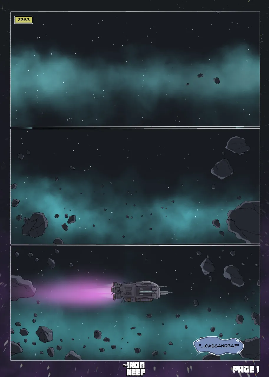 The Iron Reef: Issue 1 page 2 full